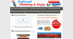 Desktop Screenshot of plumbingsanrafael.net